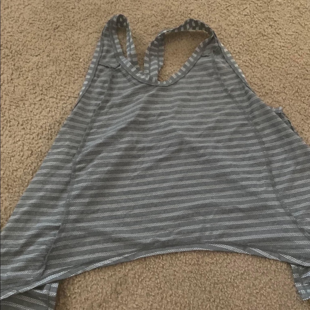 Grey Zyia tank top
